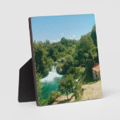 Krka Wasserfälle - Krka Nationalpark - Kroatien Fotoplatte (Vorderseite)