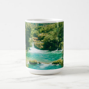 Krka Wasserfälle - Krka Nationalpark - Kroatien Kaffeetasse