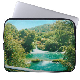 Krka Wasserfälle - Krka Nationalpark - Kroatien Laptopschutzhülle
