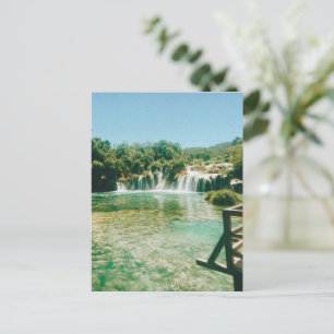Krka Wasserfälle - Krka Nationalpark - Kroatien Postkarte