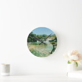 Krka Wasserfälle - Krka Nationalpark - Kroatien Runde Wanduhr (Zuhause)