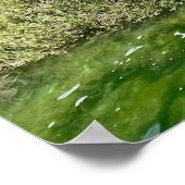 Krka Wasserfälle Kroatien Panoramablick Poster (Ecke)
