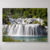 Krka waterfall poster (Vorne)