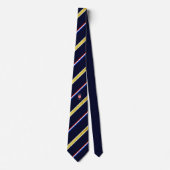 Kroate stripes Flagge Krawatte (Vorderseite)