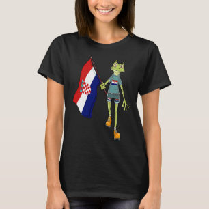 Kroaten Fan Frog T-Shirt
