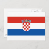 Kroatia Postkarte (Vorne/Hinten)