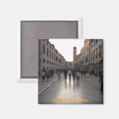 Kroatianer Kühlschrankmagnet (Vorderseite/Rückseite)