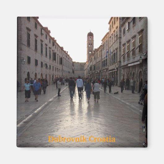 Kroatianer Kühlschrankmagnet (Vorne)