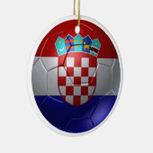 Kroatien-Ball Keramik Ornament (Rechts)