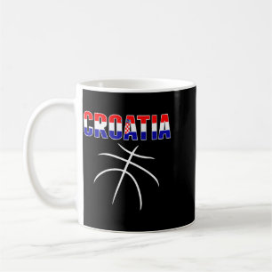 Kroatien Baseball Fans Trikot - Kroatische Flagge Kaffeetasse
