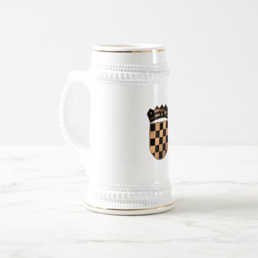 Kroatien Bierglas (Vorderseite Links)