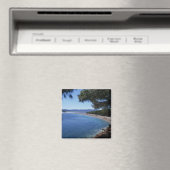 Kroatien, Brac Island, Bol, Golden Cape Beach 2 Magnet (In Situ (Geschirrspüler))