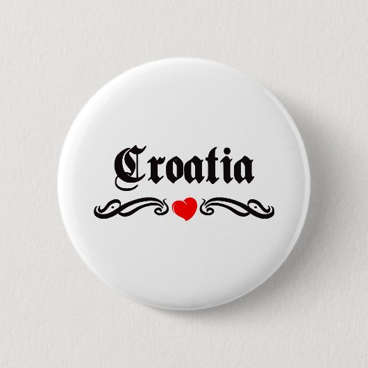 Kroatien Button (Vorderseite)