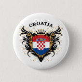 Kroatien Button (Vorderseite)