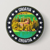 Kroatien Button (Vorderseite)