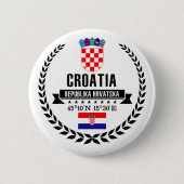 Kroatien Button (Vorderseite)