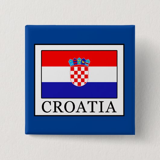 Kroatien Button (Vorderseite)