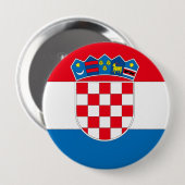 Kroatien Button (Vorne & Hinten)