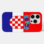 Kroatien Case-Mate iPhone Hülle (Rückseite (Horizontal))