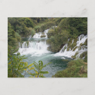 Kroatien, Dalmatien, Nationalpark Krka-Fälle Postkarte