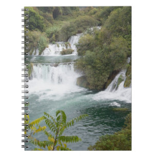 Kroatien, Dalmatien, Nationalpark Krka Falls Notizblock