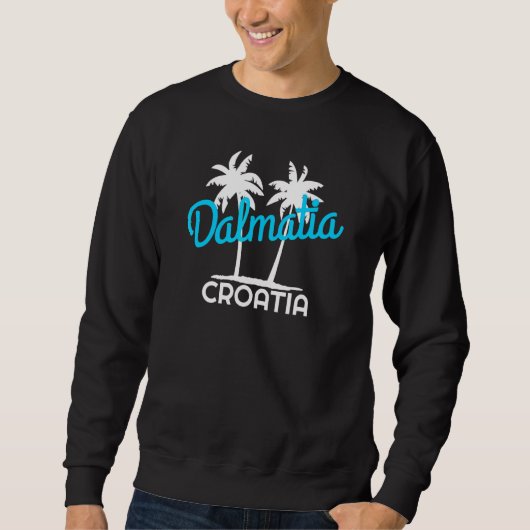 Kroatien Dalmatien Sweatshirt (Vorderseite)