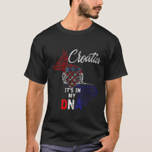 Kroatien DNA T-Shirt