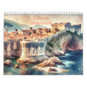 Kroatien Dubrovnik, Die kroatische Reise Kalender (Titelbild)