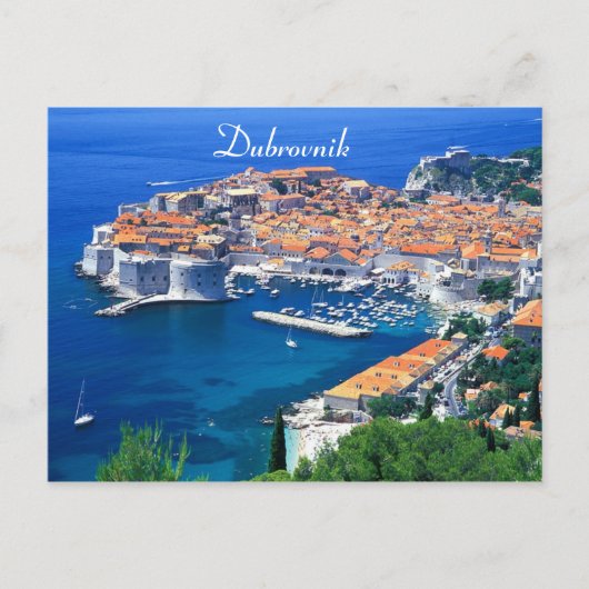 Kroatien - Dubrovnik Postkarte (Vorderseite)