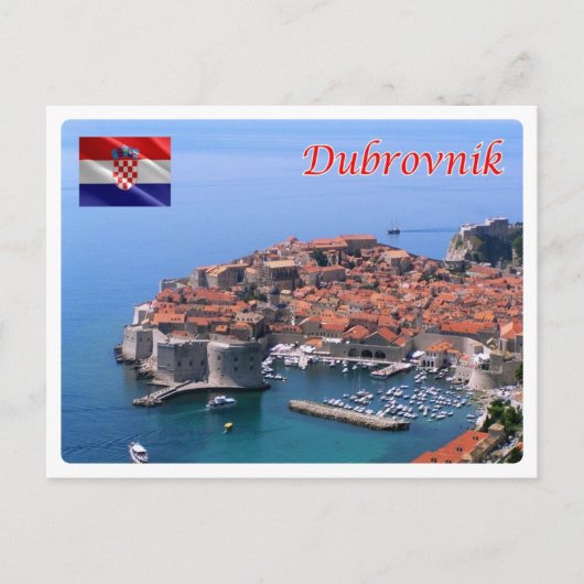 Kroatien - Dubrovnik - Postkarte (Vorderseite)