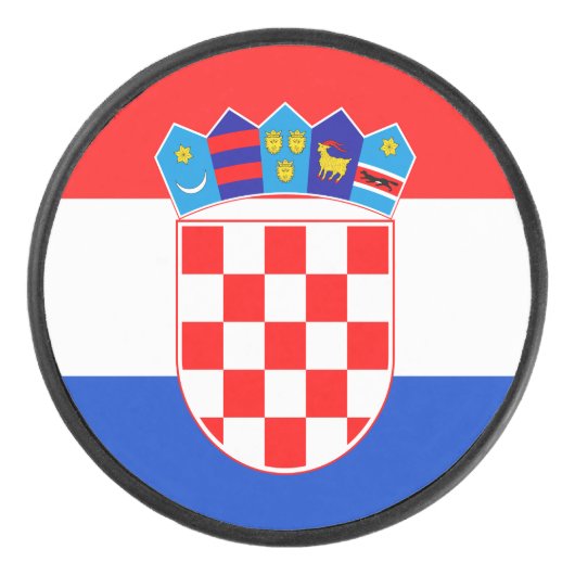 Kroatien Eishockey Puck (Vorderseite)