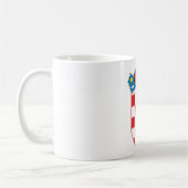 Kroatien-Emblem Kaffeetasse (Links)