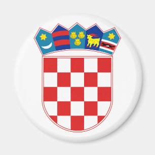 Kroatien-Emblem Magnet