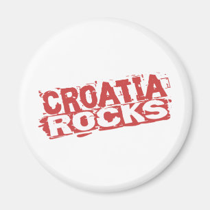 Kroatien-Felsen Magnet