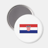 Kroatien FLAG International Magnet (Vorderseite/Rückseite)