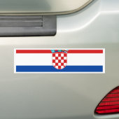 Kroatien-Flagge Autoaufkleber (Auf Auto)