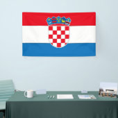 Kroatien-Flagge Banner (Messeveranstaltung)