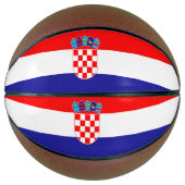 Kroatien-Flagge Basketball (Vorderseite)