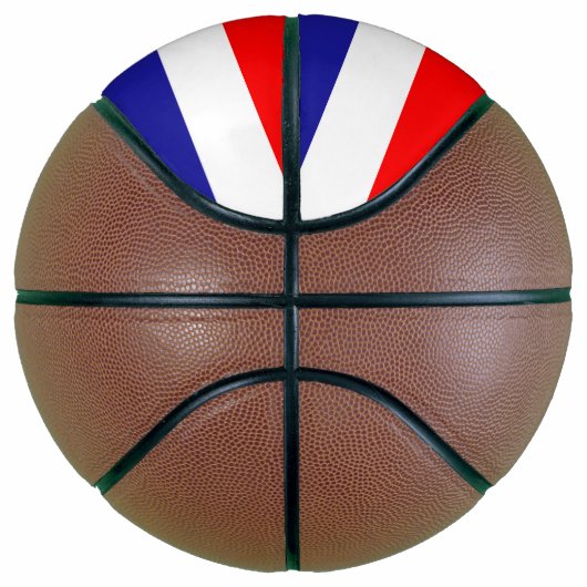 Kroatien-Flagge Basketball (Rechts)