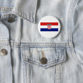 Kroatien-Flagge Button (Beispiel)