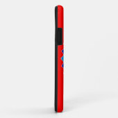 Kroatien-Flagge Case-Mate iPhone Hülle (Hinten/Rechts)