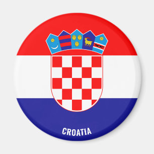 Kroatien Flagge Charming Patriotic Magnet