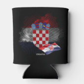 Kroatien-Flagge Dosenkühler (Rückseite)
