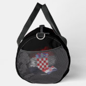 Kroatien-Flagge Duffle Bag (Rechts)