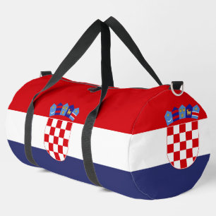 Kroatien-Flagge Duffle Bag