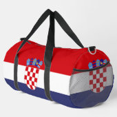 Kroatien-Flagge Duffle Bag (Rechte Ecke)