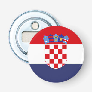 Kroatien-Flagge Flaschenöffner