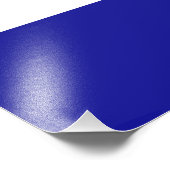 Kroatien-Flagge Fotodruck (Ecke)