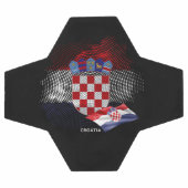 Kroatien-Flagge Fußball (Flach)