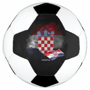 Kroatien-Flagge Fußball